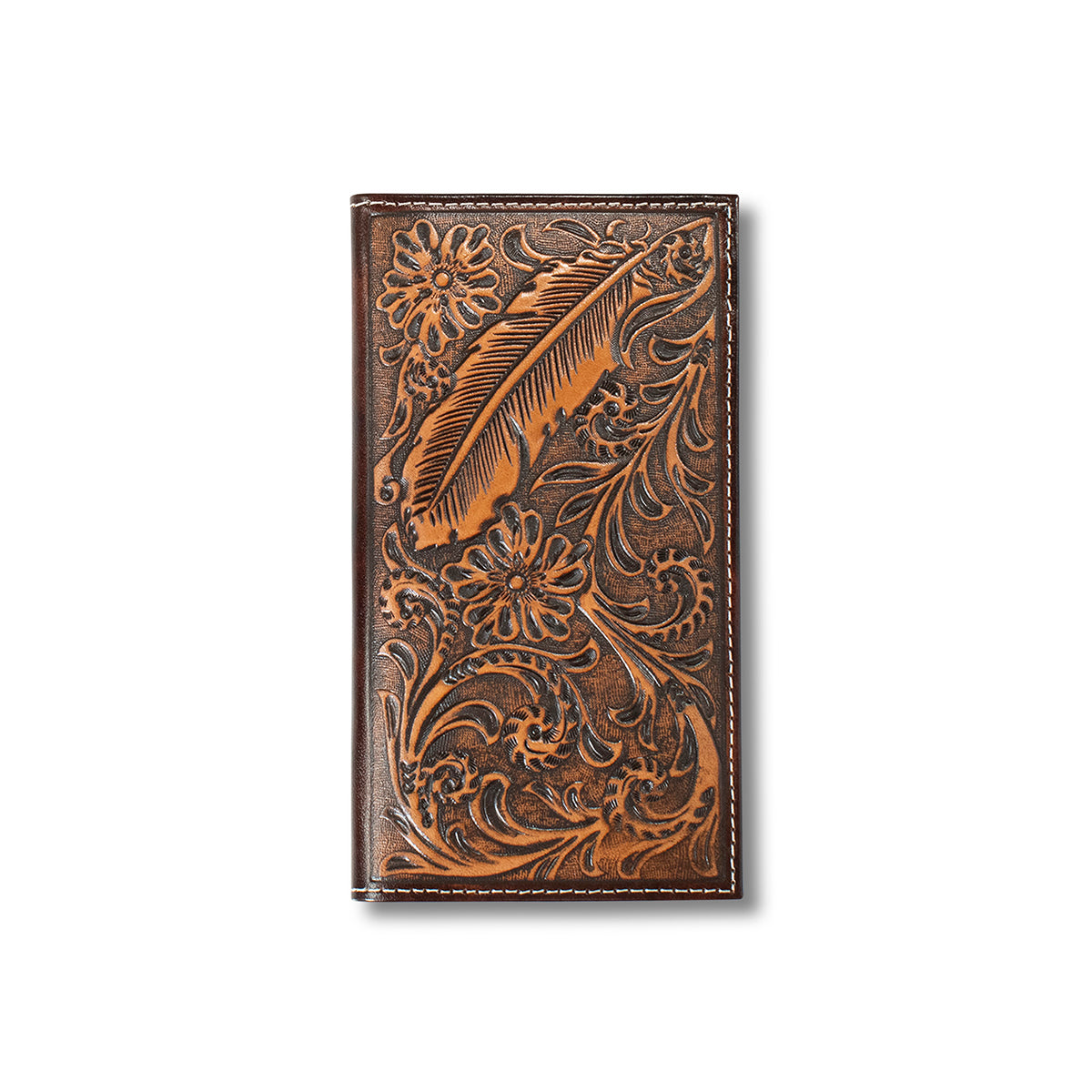 Ariat Feather Embossed Rodeo Wallet
