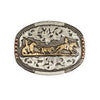 Crumrine Oval Team Roper Buckle