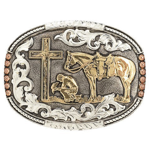 Crumrine Oval Event Prayer Buckle