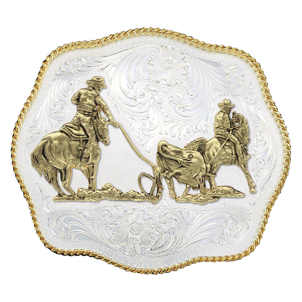 Montana Silversmiths Team Ropers Buckle