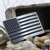 Montana Silversmiths Antiqued American Flag Buckle
