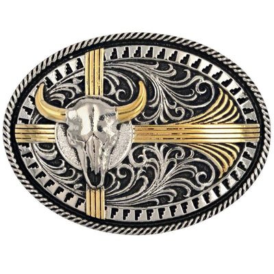 Texas Ranger Gold-Tone Belt Buckle