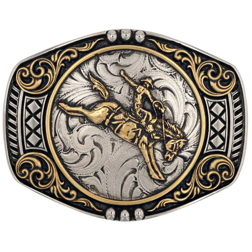 Montana Silversmiths Ride The Storm Buckle