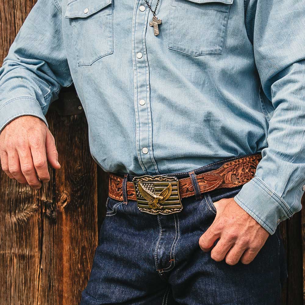 Montana Silversmiths Christian Cowboy Western Belt Buckle