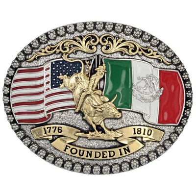 Montana Silversmiths Independence Founded Buckle