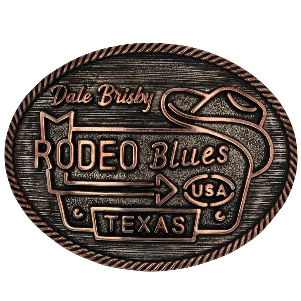 Montana Silversmiths Dale Brisby Rodeo Blues Buckle