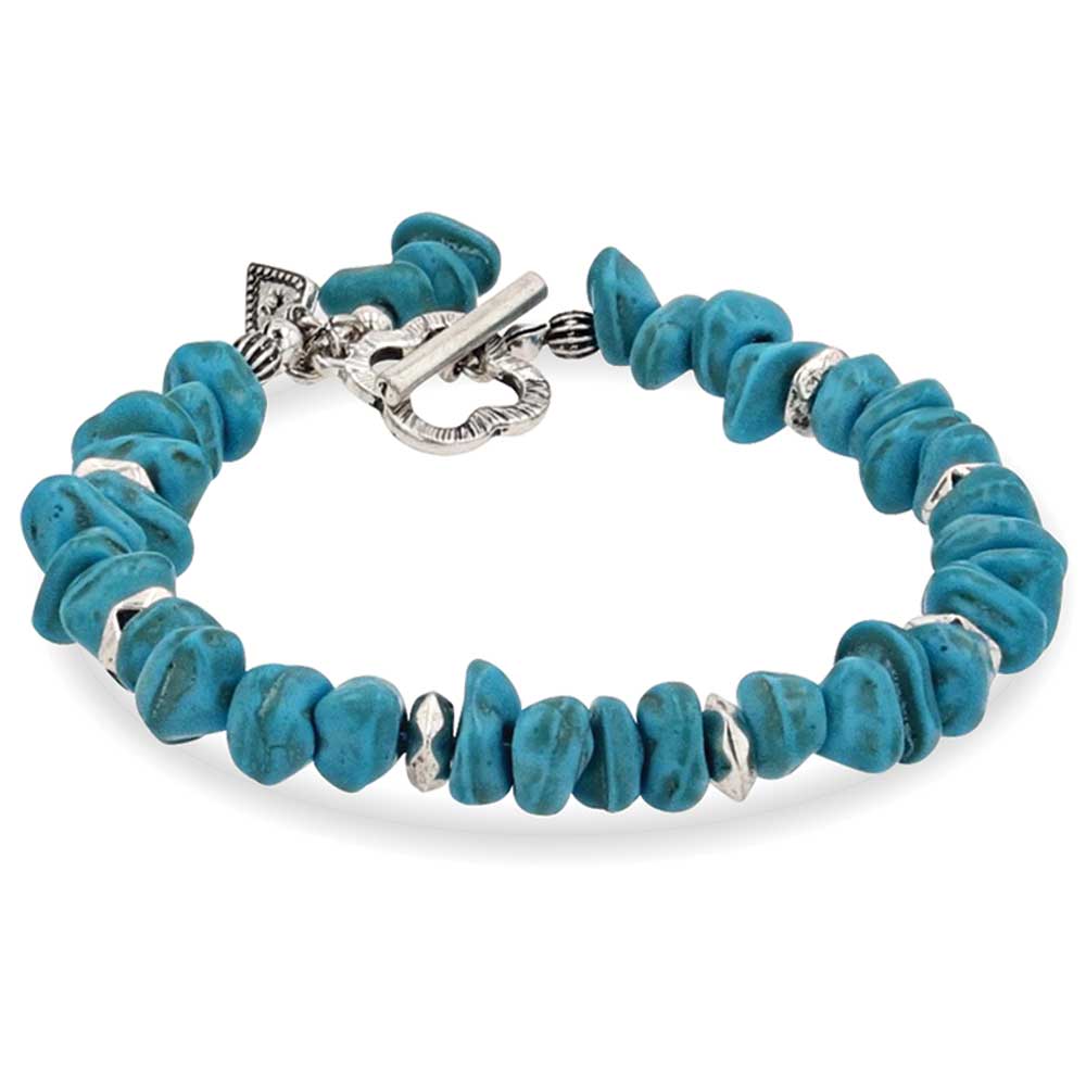 Montana Silversmiths Forever Blue Turquoise Bracelet