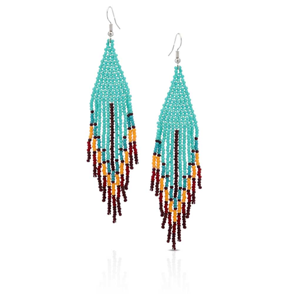 Montana Silversmiths Color Me Southwest Beaded Earrings