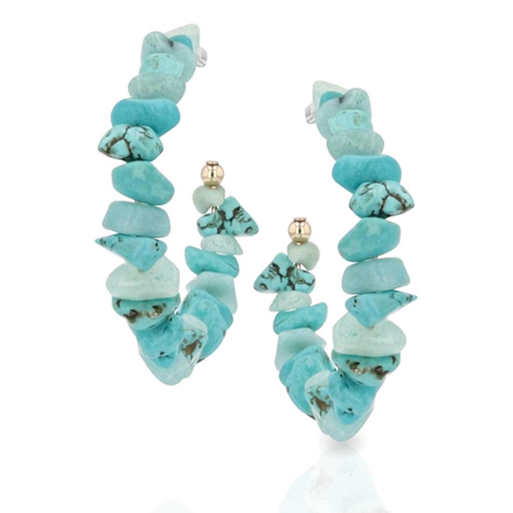Montana Silversmith Endlessly Turquoise Attitude Earrings