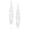 Montana Silversmiths Freedom Feather Earrings