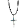 Montana Silversmiths True Blue Cross Necklace