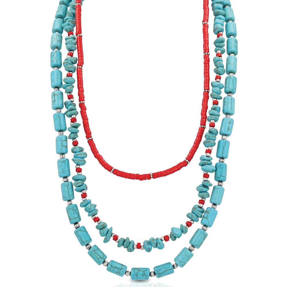Montana Silversmiths Beaded Attitude Necklace