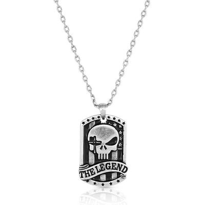 Montana Silversmiths The Might Chris Kyle Necklace