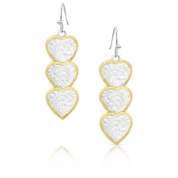 Montana Silversmith Pure Heart Earrings - Centerville Western Store