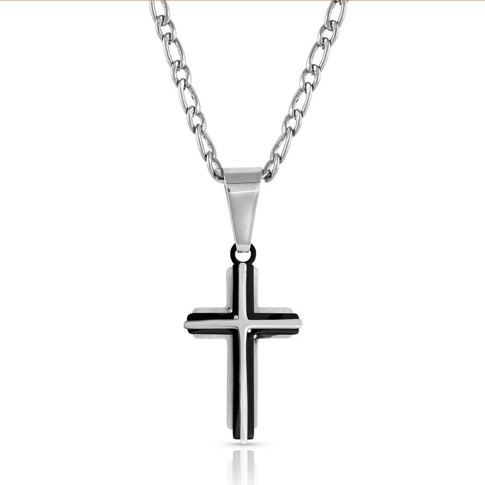 Montana Silversmiths Strength of Faith Cross Necklace