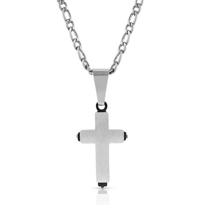 Montana Silversmiths Strength of Faith Cross Necklace