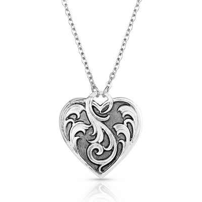 Montana Silversmiths Ace of Hearts Necklace