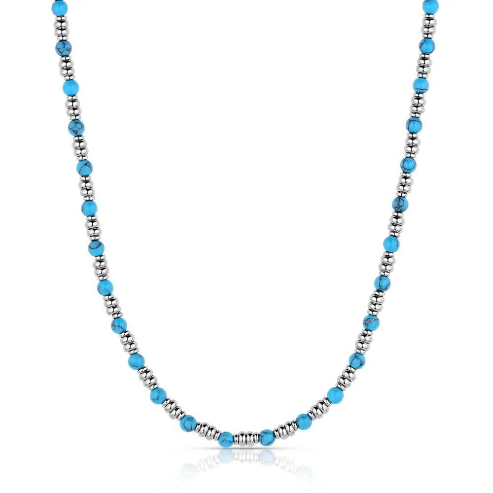 Montana Silversmih Turquoise Beaded Necklace