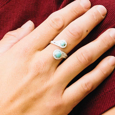 Montana Silversmith Fearless Luster Turquoise Ring