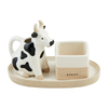 Mud Pie Cow Cream & Sugar Set