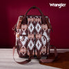 Wrangler Aztec Printed Callie Backpack - Brown