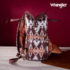 Wrangler Aztec Printed Callie Backpack - Brown