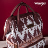 Wrangler Aztec Printed Callie Backpack - Brown