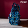 Wrangler Aztec Printed Callie Backpack - Navy