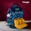 Wrangler Aztec Printed Callie Backpack - Navy