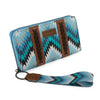 Montana West Wrangler Southwest Art Print Wallet - Jean