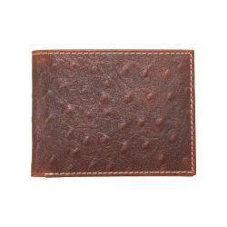 Nocona Men's Bifold Style Ostrich Wallet