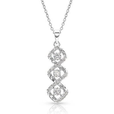Montans Silversmith Lassoed Starlight Necklaxe