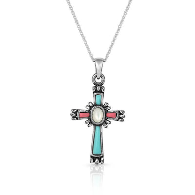 Montana Silversmith Faith Beaming Cross Necklace