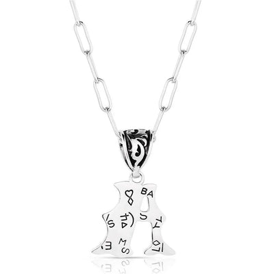 Montana Silversmith Western Initial Necklace - A