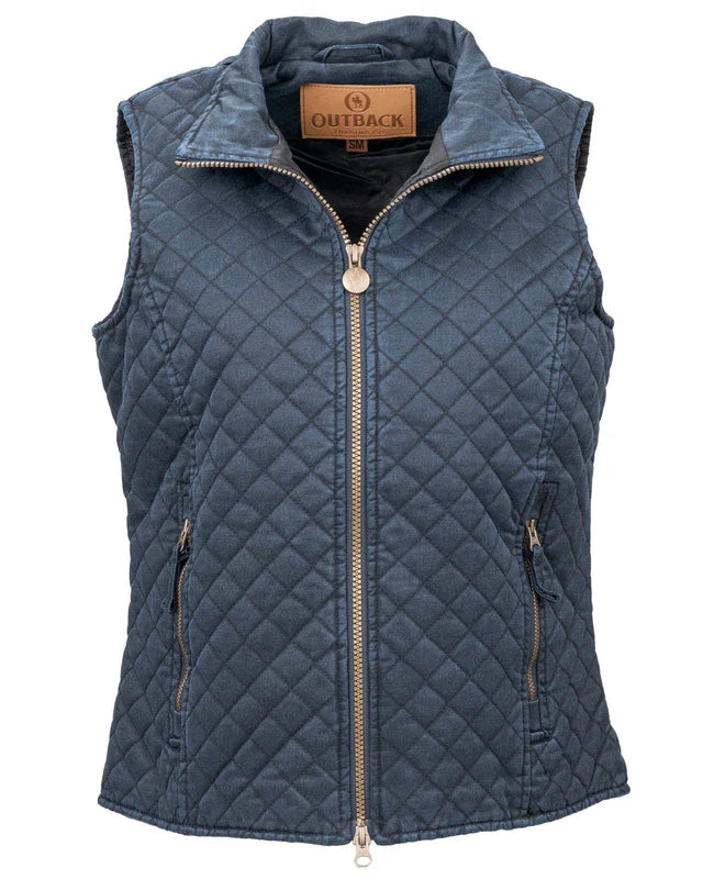 Outback Women's Brisbane Vest - Navy
