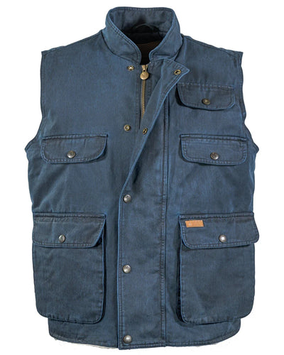 Outback Trading Men's Cobar Vest - Navy