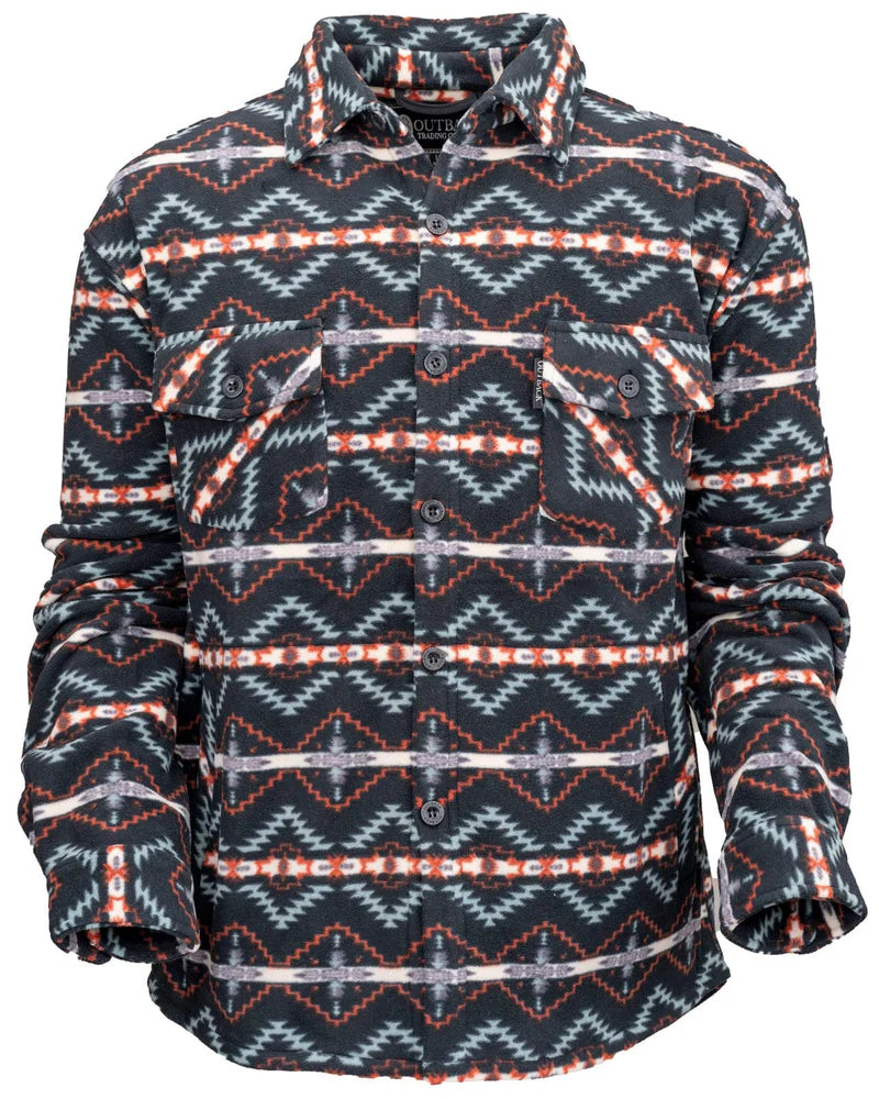 Outback Trading Men's Theodore Fleece Big Shirt