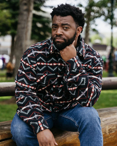 Outback Trading Men's Theodore Fleece Big Shirt