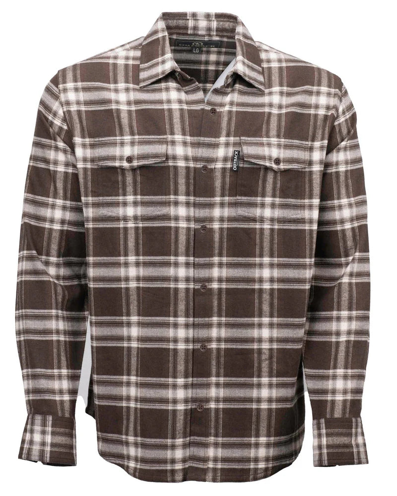 Outback Trading Men's Plaid Outback Shirt