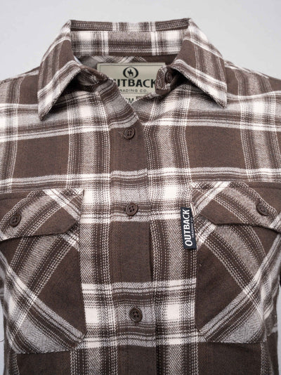 Outback Trading Women's Cotton Plaid Outback Shirt