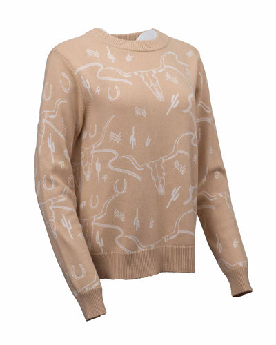 Outback Trading Women's Ainsley Sweater - Tan