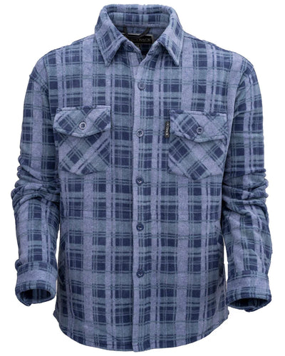 Outback Trading Men's Chad Button Down Fleece Big Shirt