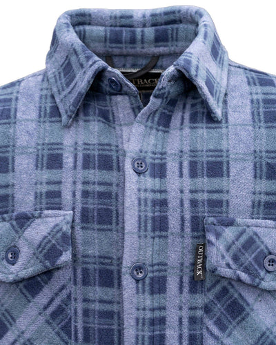 Outback Trading Men's Chad Button Down Fleece Big Shirt