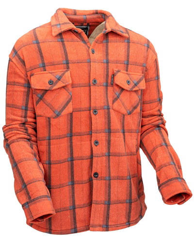 Outback Trading Men's Chad Button Down Fleece Big Shirt