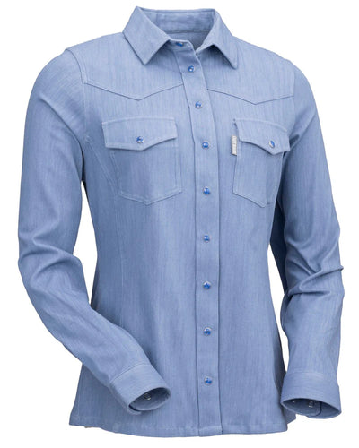 Outback Trading Women's Kat Top - Sky Blue