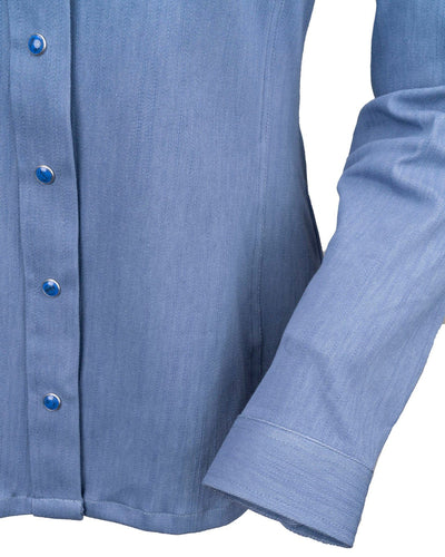 Outback Trading Women's Kat Top - Sky Blue