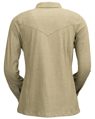 Outback Trading Women's Kat Top - Olive Green