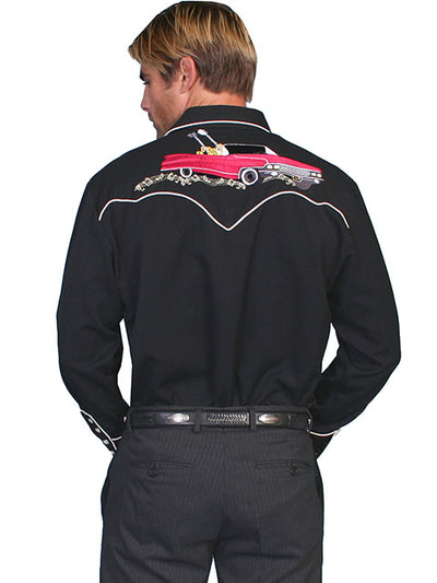 Scully Men's Rock 'N Roll Western Shirt