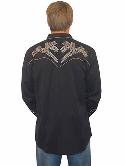 Scully Men's Classic Boot Stitch Western Shirt