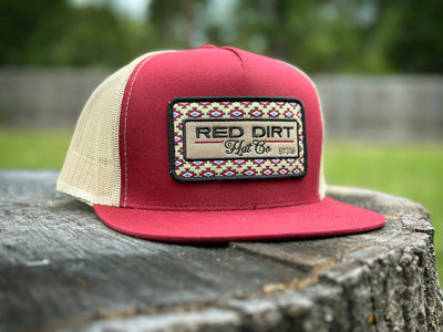Red Dirt Hat "Saddle Up" Burgundy Hat